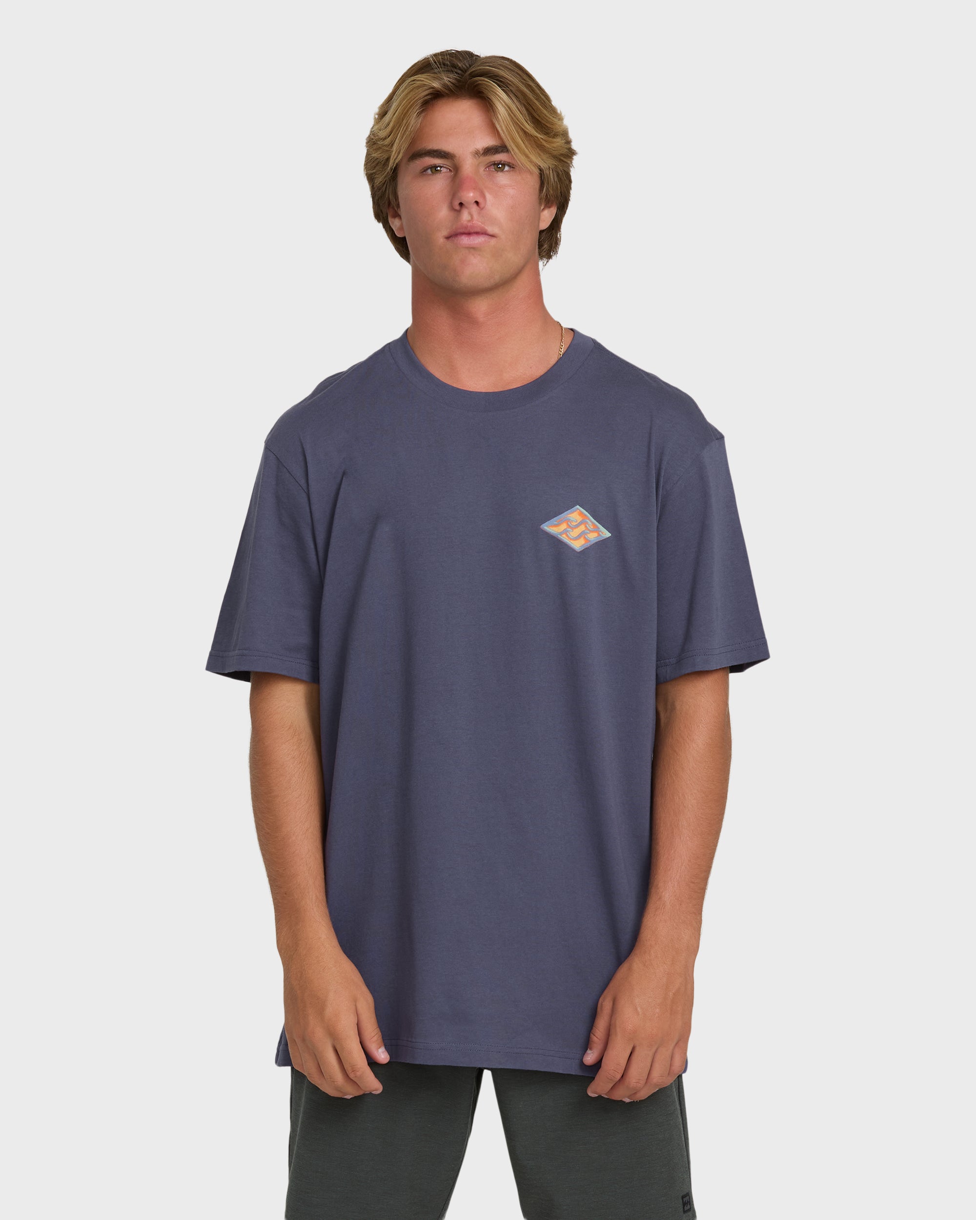 Image of Dim Arch Premium Short Sleeve Knit T-Shirt - Graystone