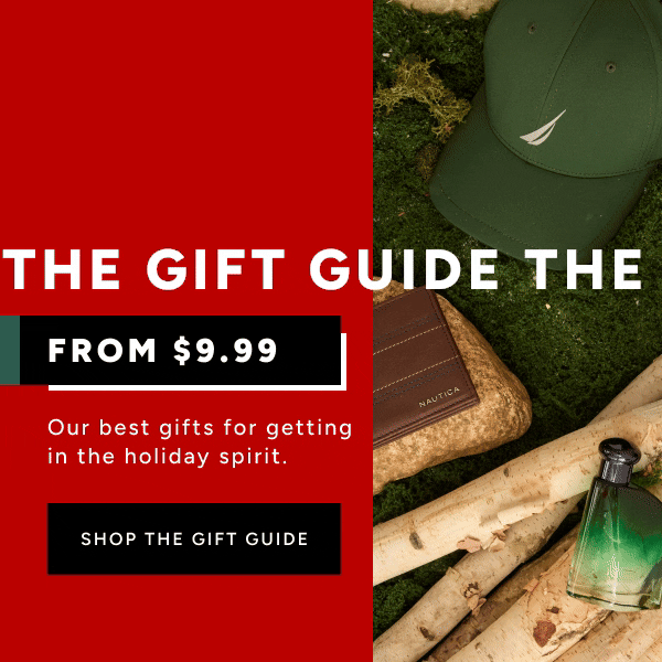 Gift Guide $9.99 Shop The Gift Guide