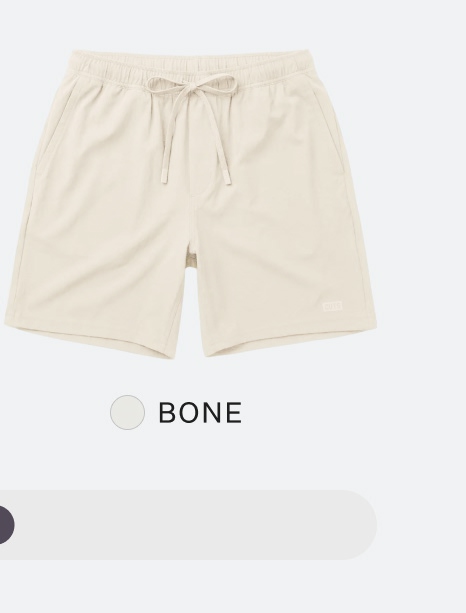 Crossover Short Unlined in Bone