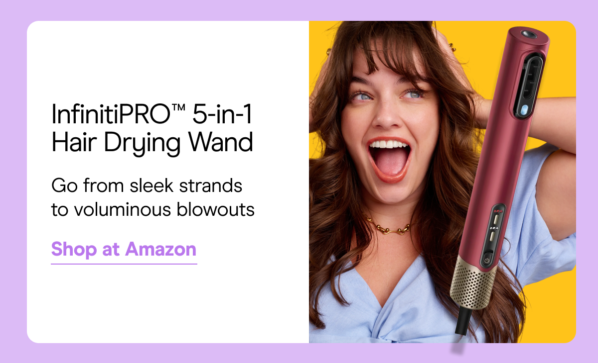 InfinitiPRO™ 5-in-1 Hair Drying Wand I Shop at Amazon