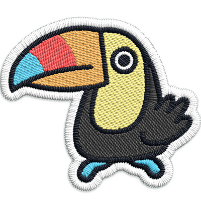 image: toucan patch