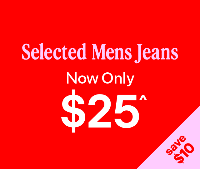 Selected Men's Jeans - now $25