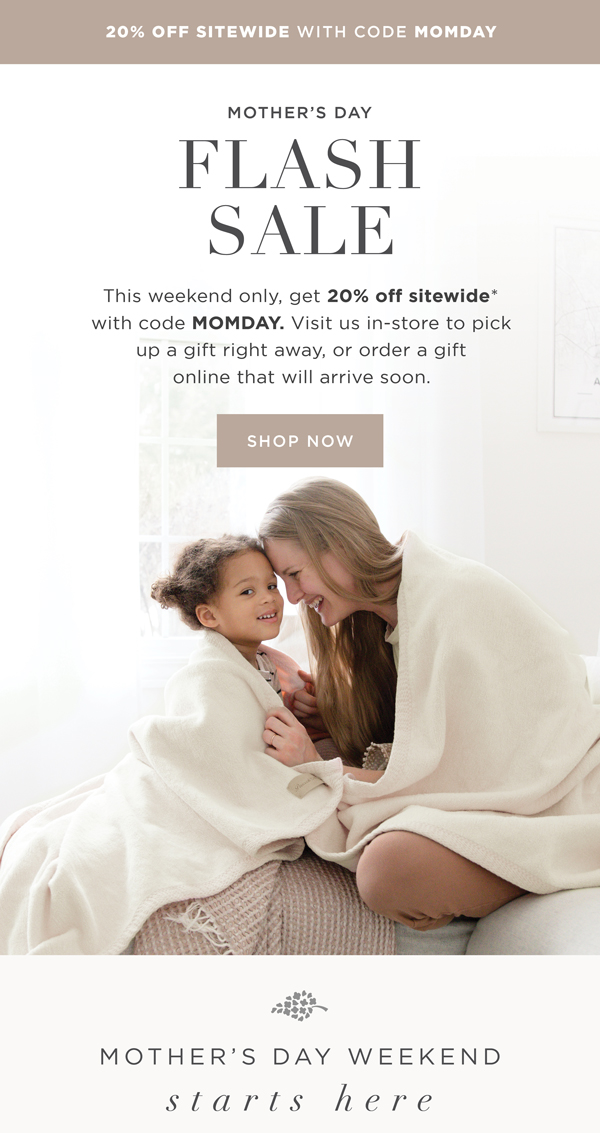 Mother's Day Flash Sale