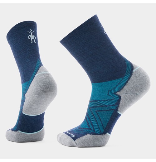 Run Mid Crew Socks-Deep Navy / L