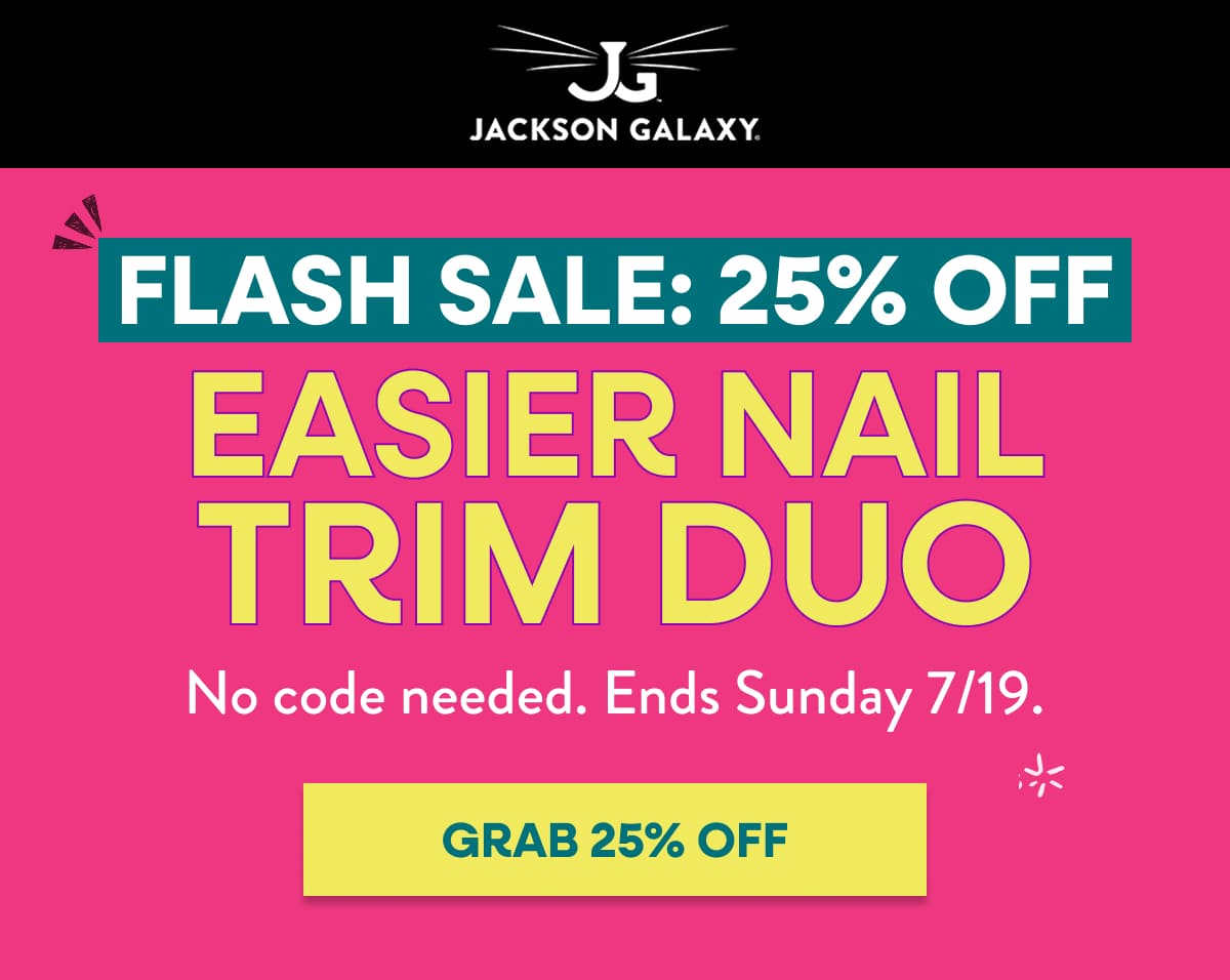 FLASH SALE: 25% OFF