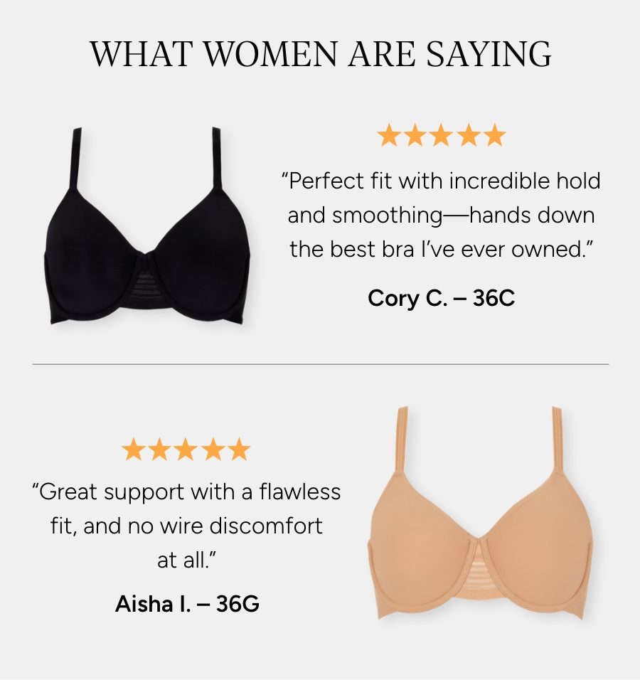 WHAT WOMEN ARE SAYING