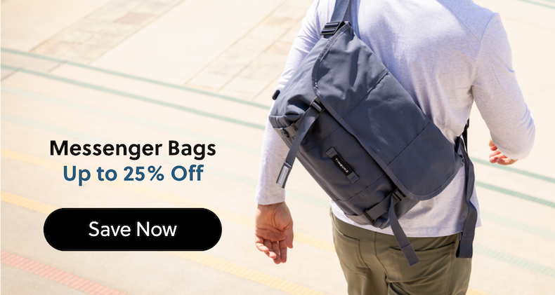 Messenger Bags - Up to 25% Off