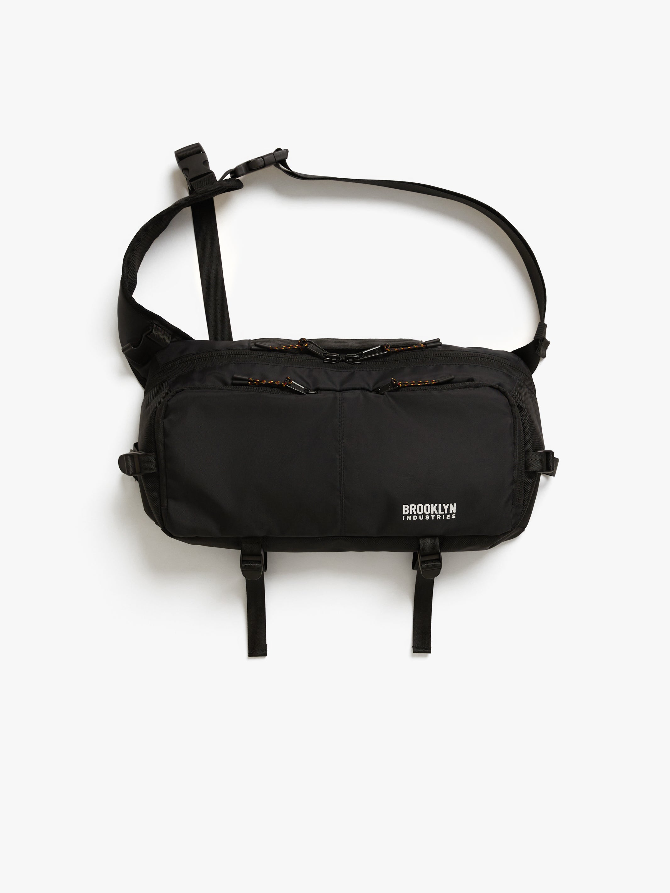Image of Biker Messenger Bag in Black