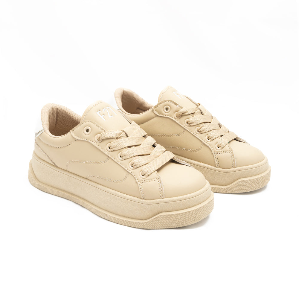 Tenis Casual con plataforma-BEIGE / 24