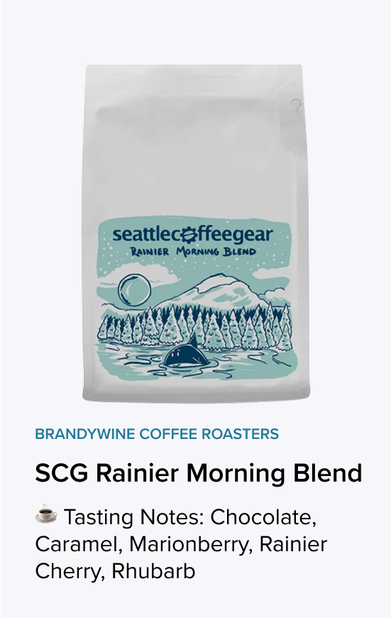 Brandywine Coffee Roasters Seattle Coffee Gear Rainier Morning Blend