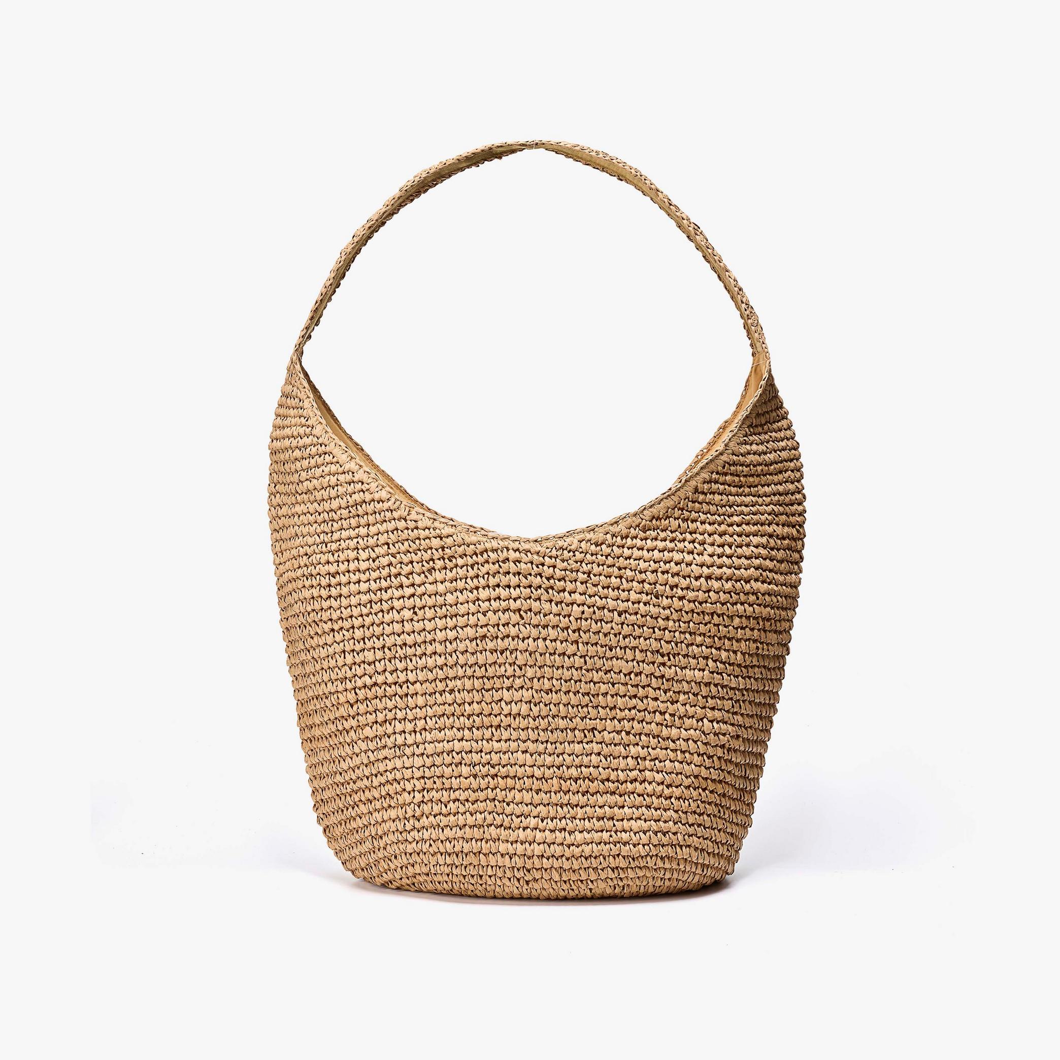 Shop Talia Straw Bag Natural