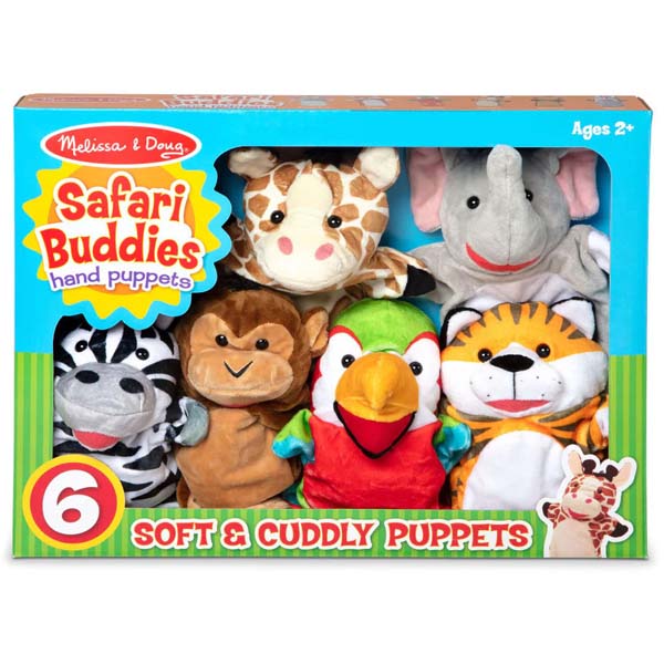 Image of Melissa & Doug Safari Puppet Set