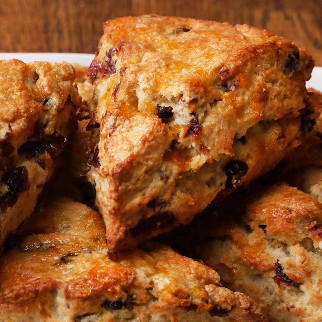 Orange-Cranberry Scones