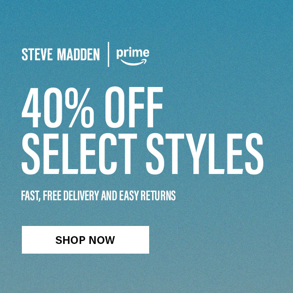 40% off select styles
