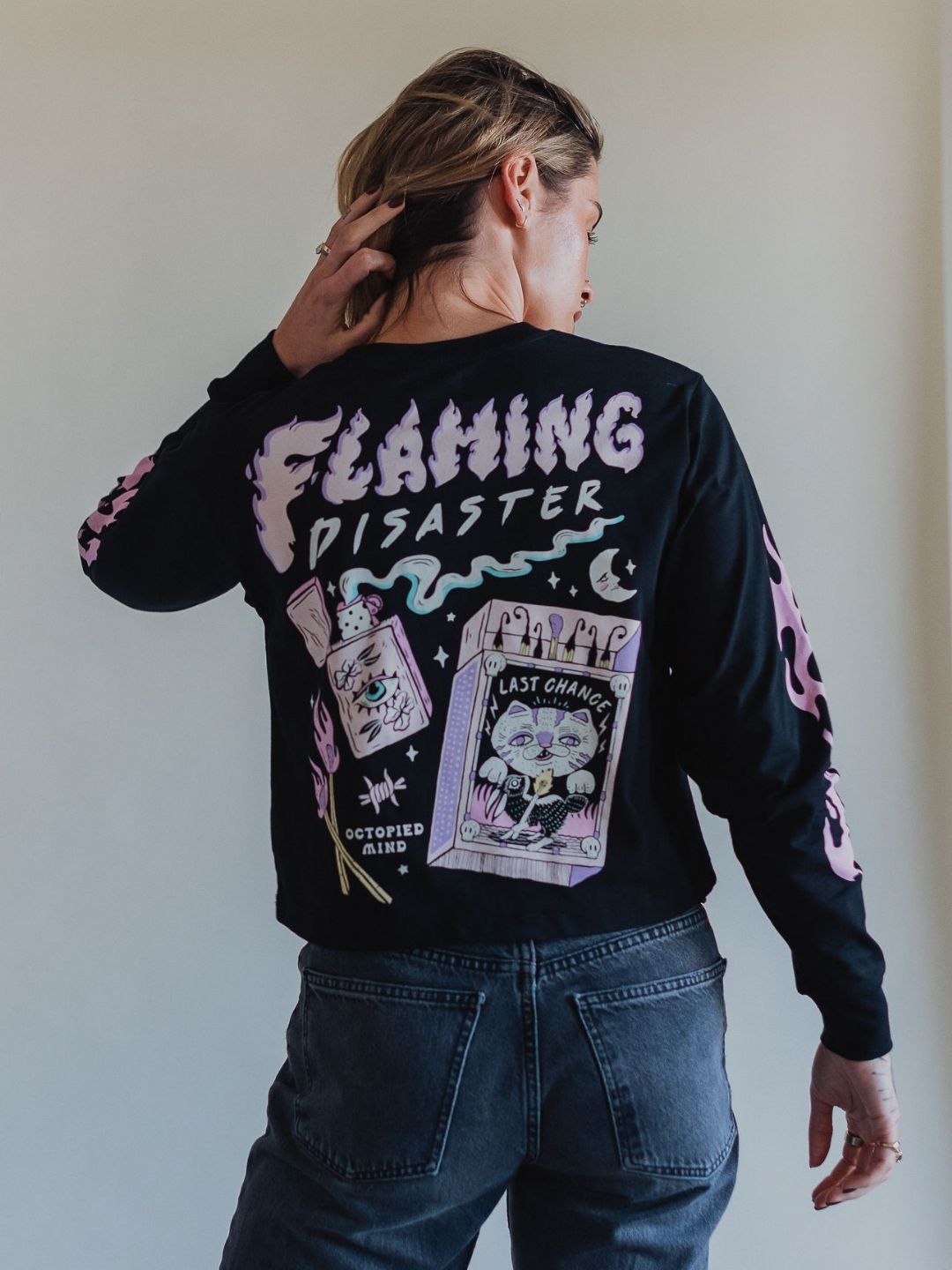 Image of Flaming Disaster Long Sleeve