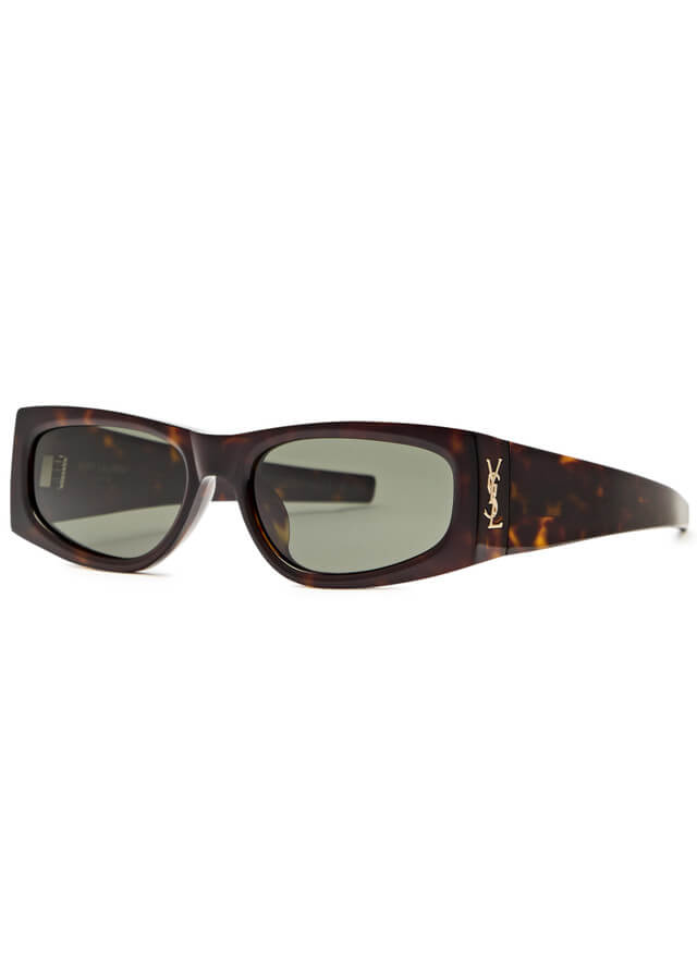 SAINT LAURENT Rectangle-frame sunglasses