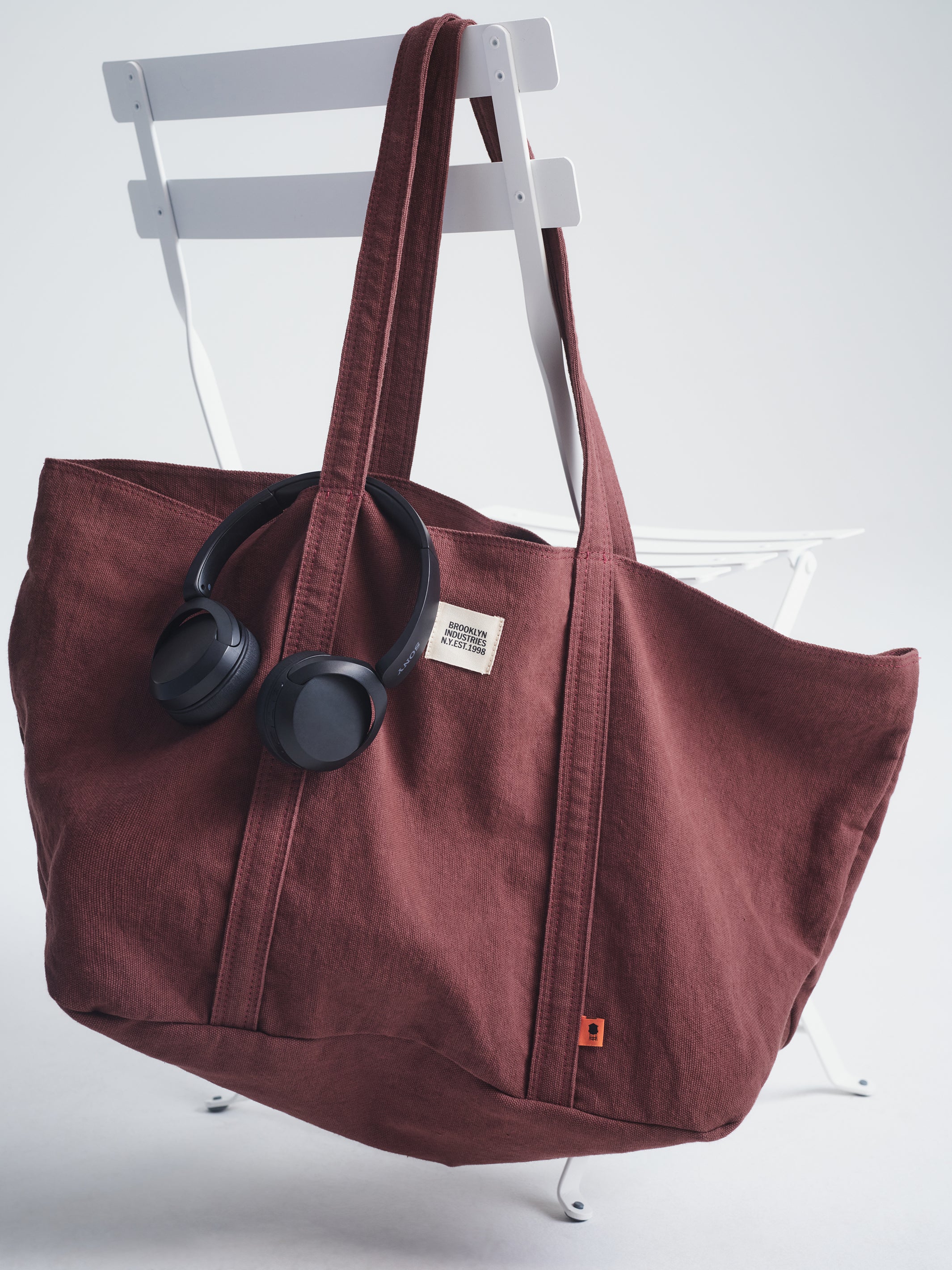 Image of Brooklyn Shopper Tote Bag in Brown