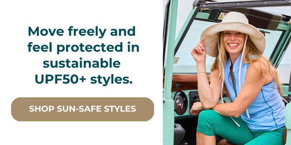 Stay in the game with sun-safe style that moves with you