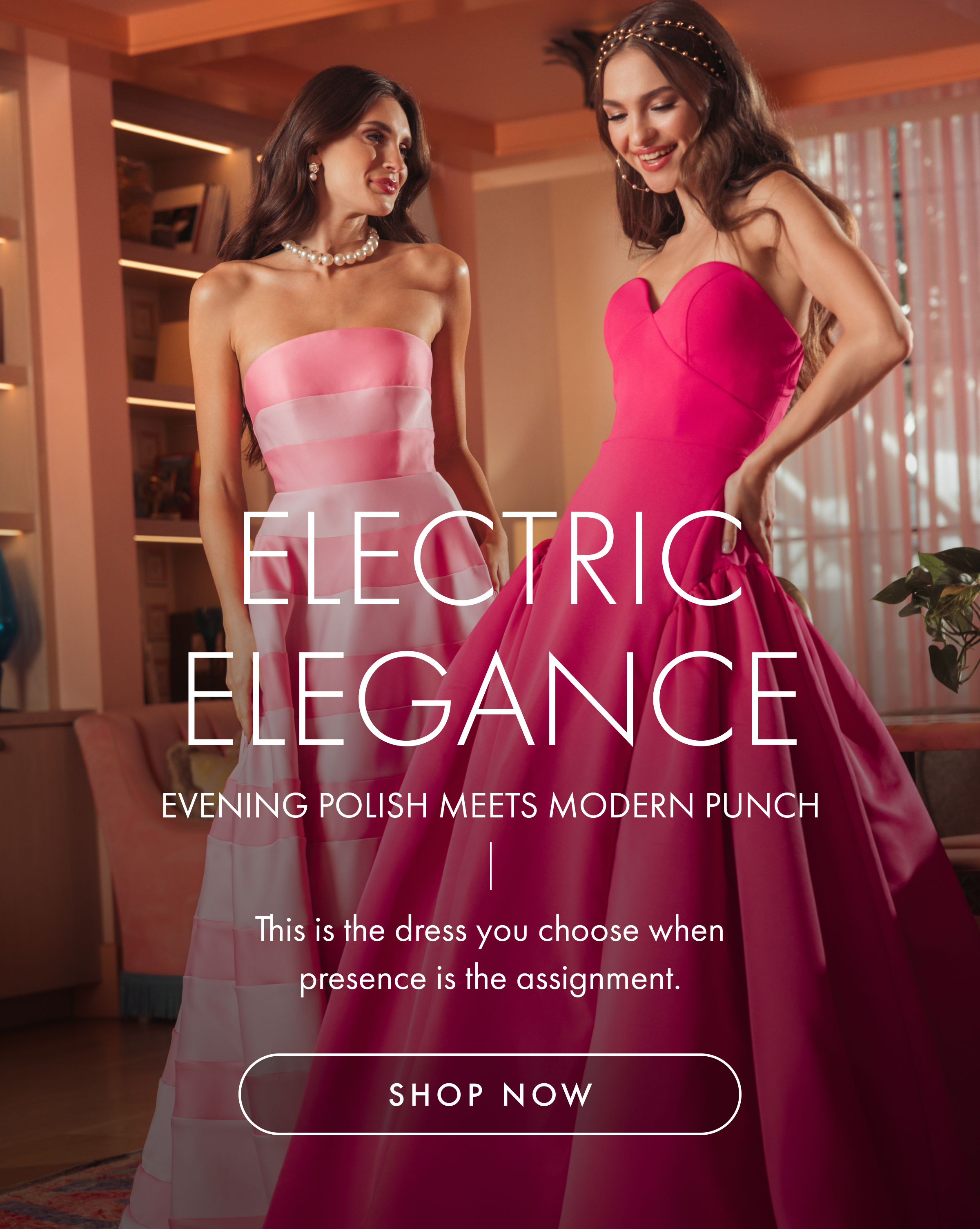 Electric Elegance | Evening polish meets modern punch | Shop Now