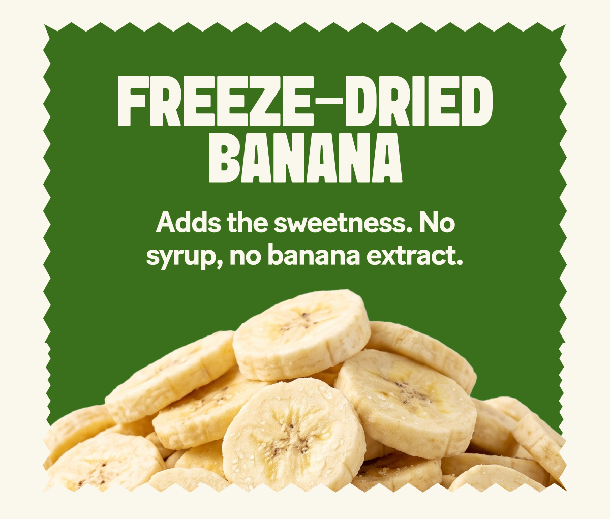 FREEZE-DRIED BANANA