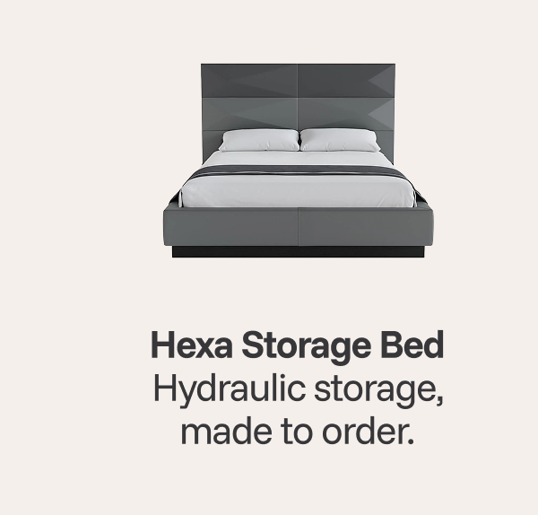 Hexa Storage Bed.
