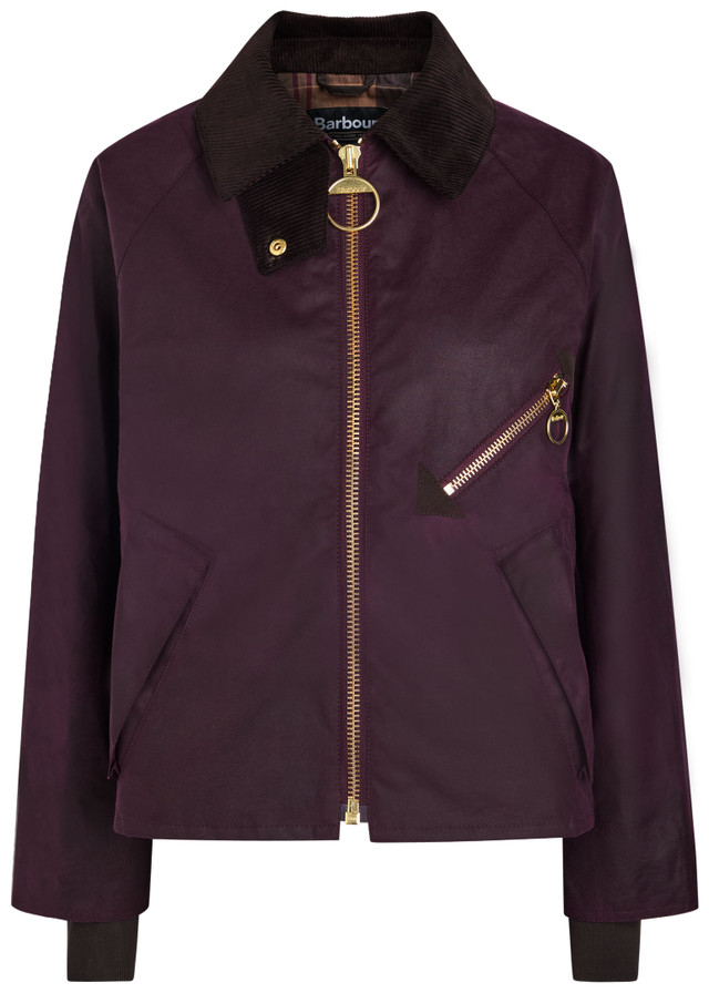 BARBOUR Arlene waxed cotton jacket