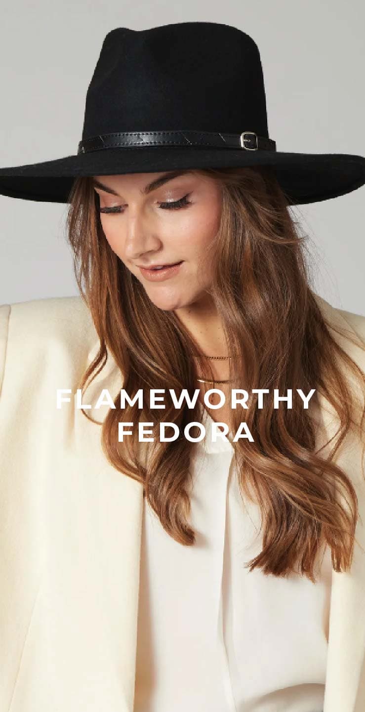 Shop Flameworth Fedora