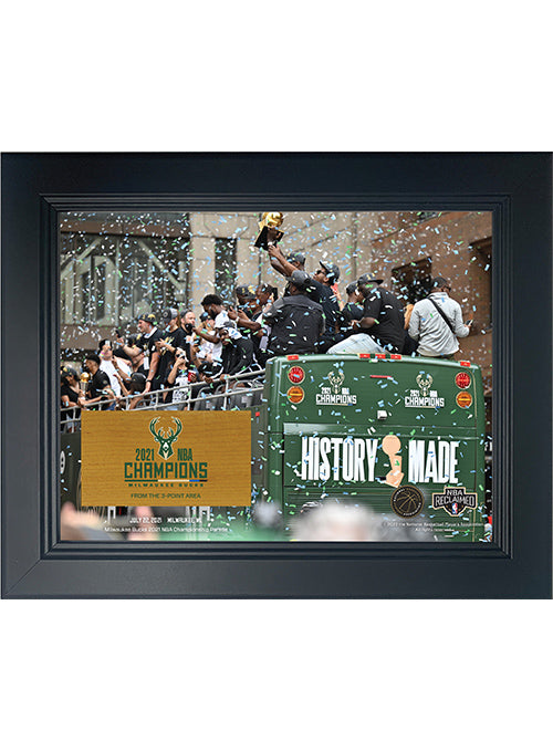 Artsman Championship Court 10x13 3Pt Area Parade Milwaukee Bucks Court Frame