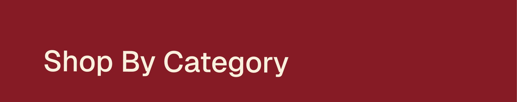 Shop By Category
