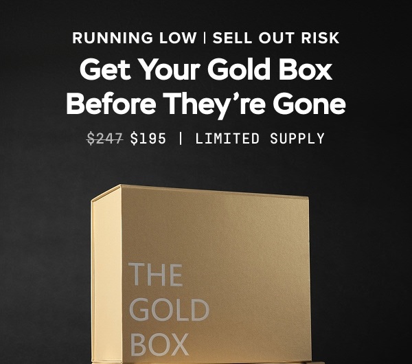 Get The Gold Box Before It's Gone