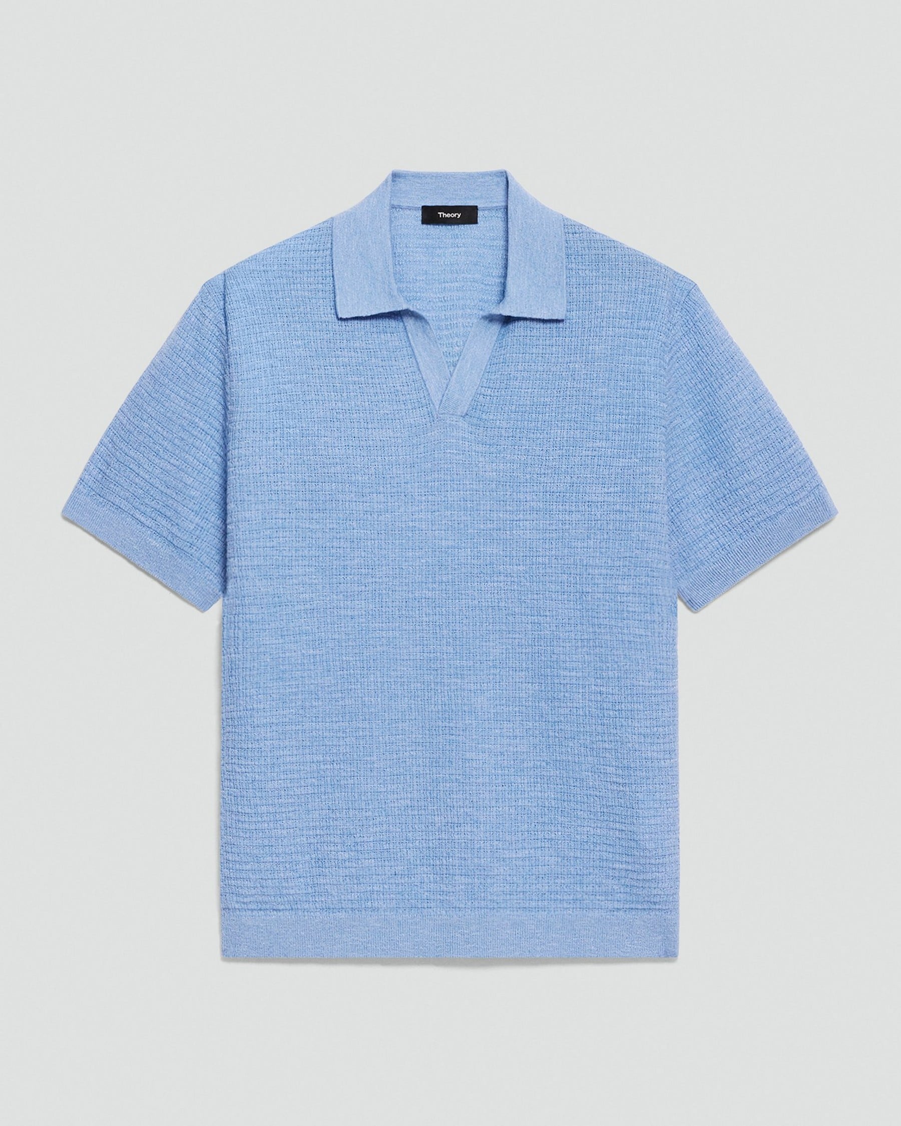 Brenan Polo Shirt in Pacific Linen