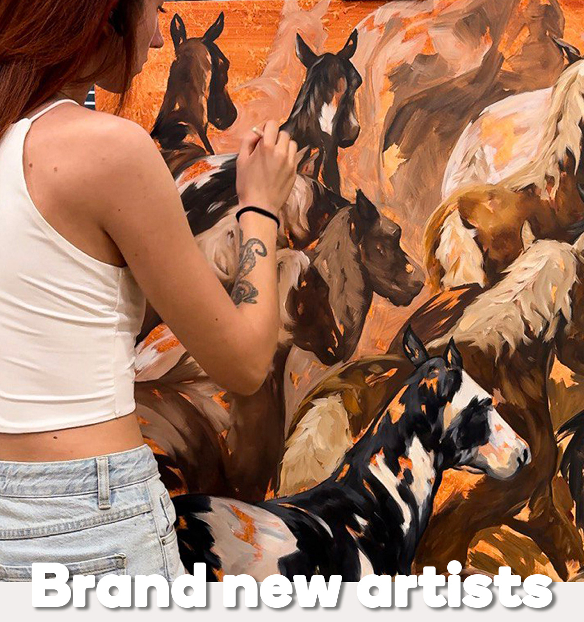 Brand new artists