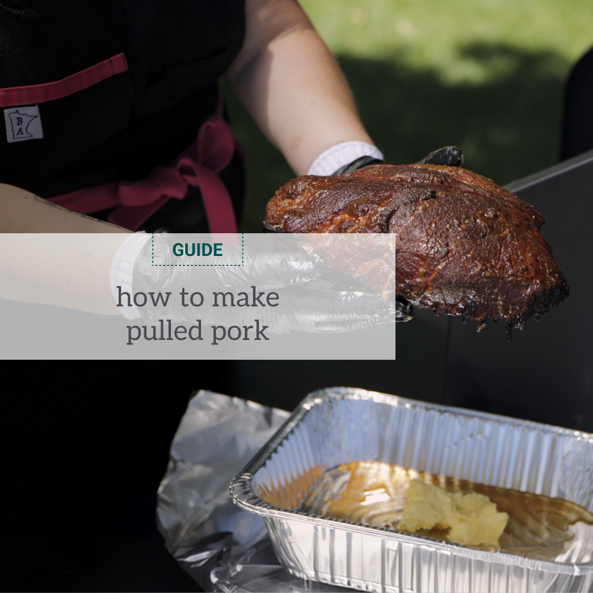 Guide how to make pulled pork