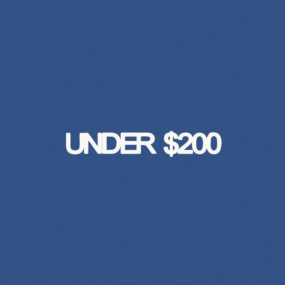 Under $200