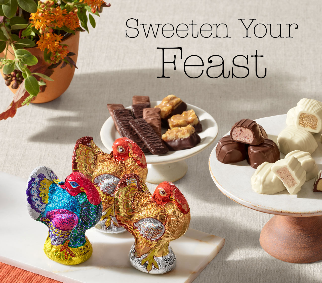 Sweeten Your Feast - Chocolate Turkeys