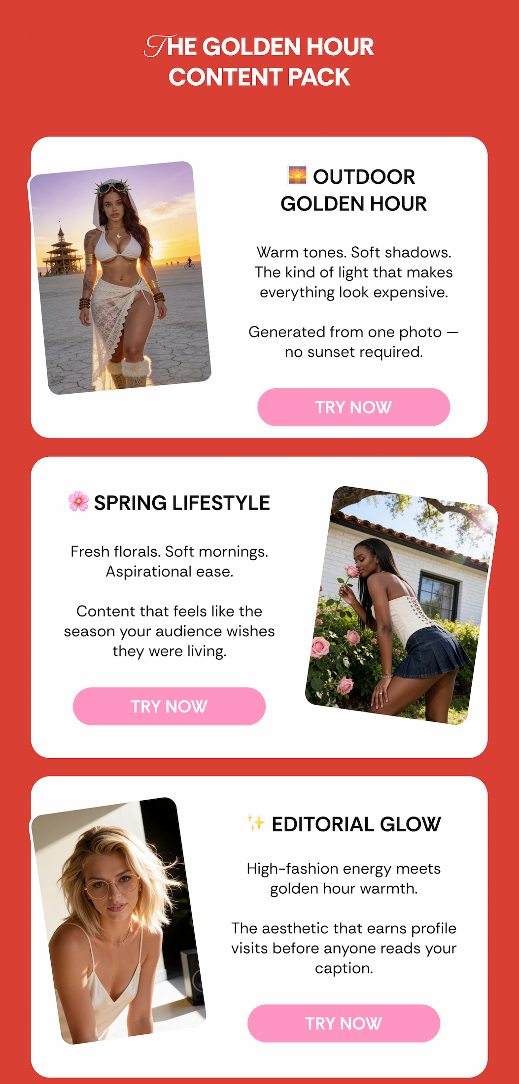 The Golden Hour Content Pack