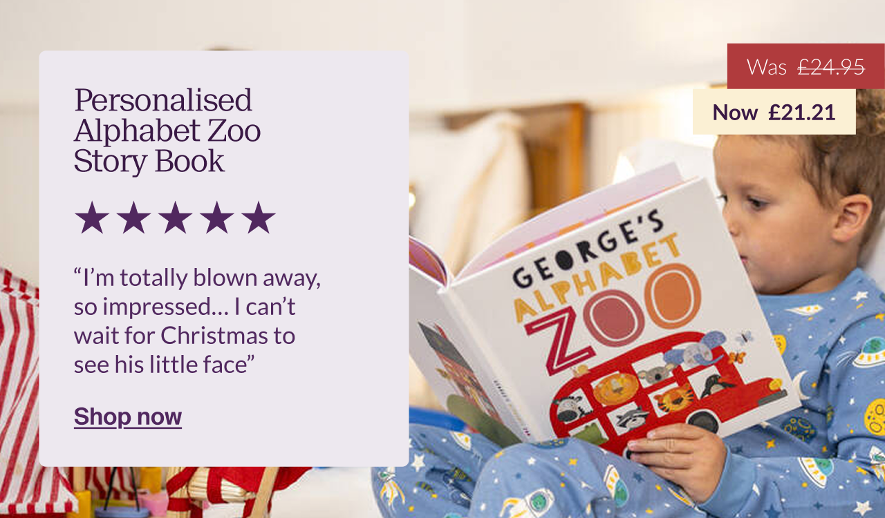 Personalised Alphabet Zoo Story Book