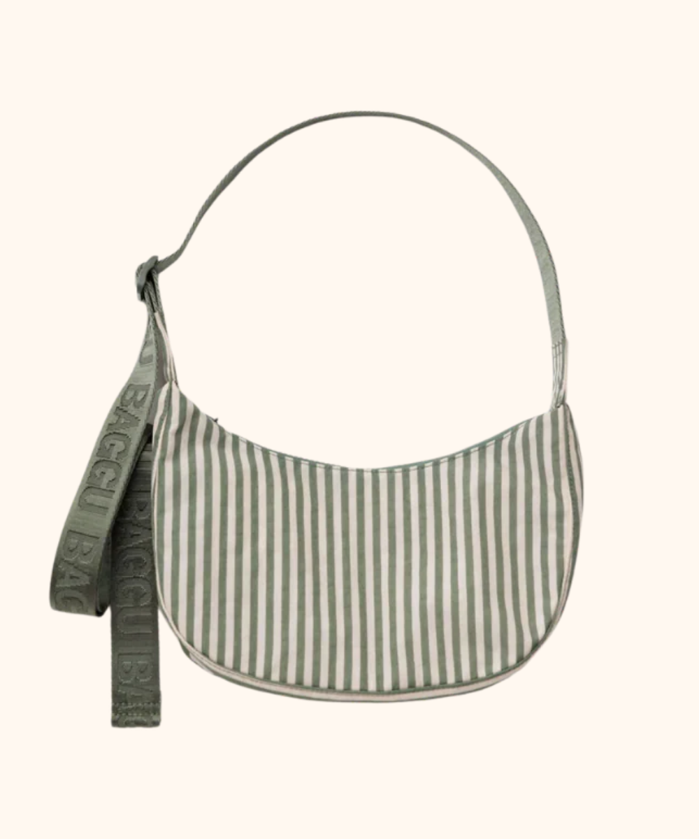 Small Nylon Crescent Bag