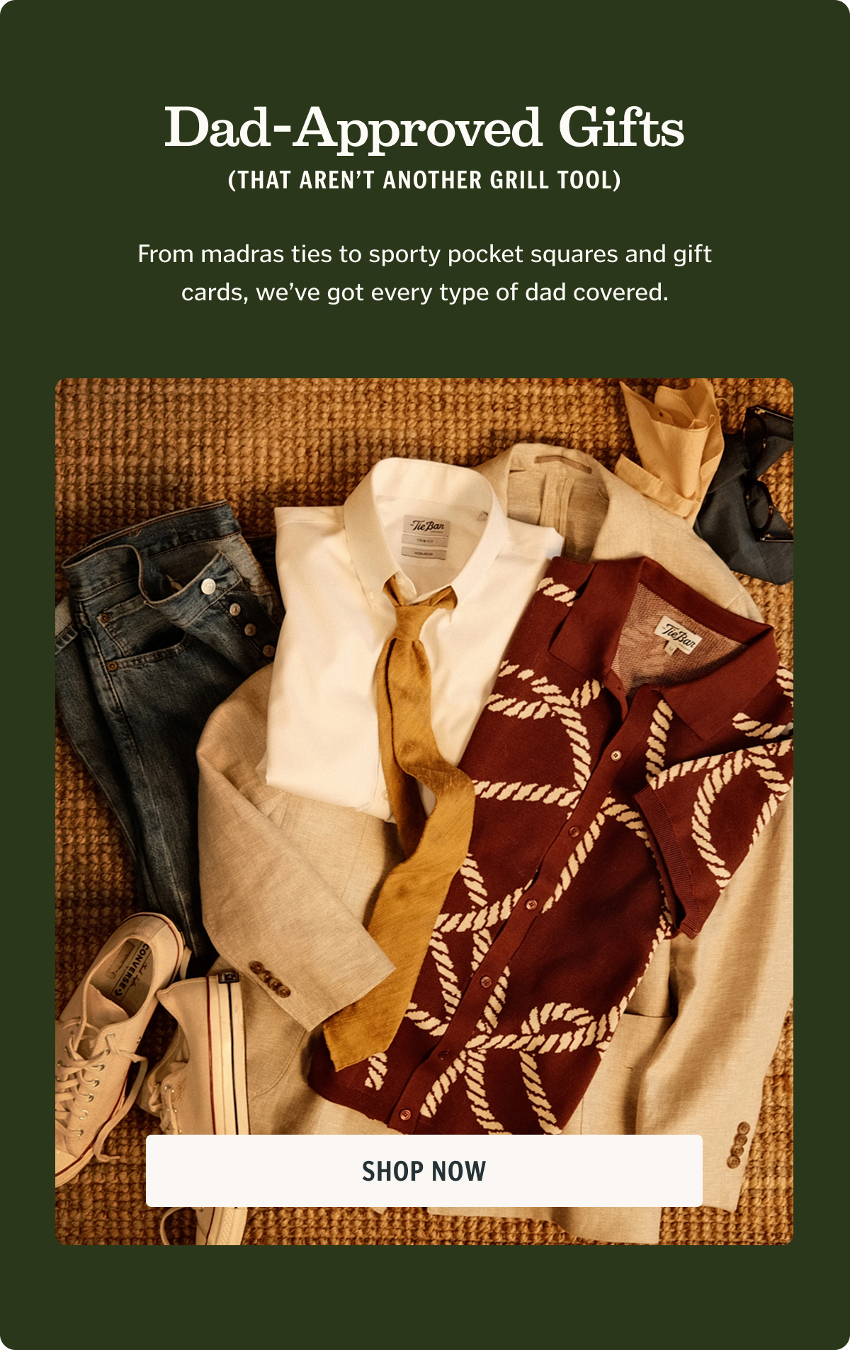 Dad-Approved Gifts (that aren't another grill tool)