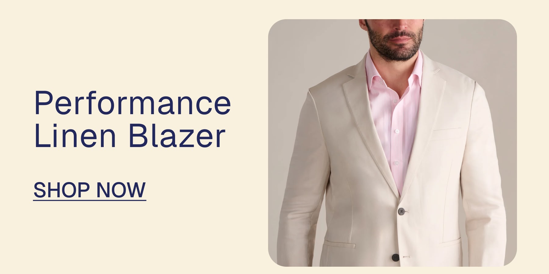 Performance  Linen Blazer