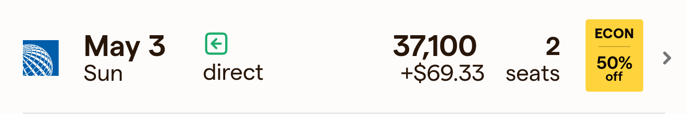 Return Deal: 1