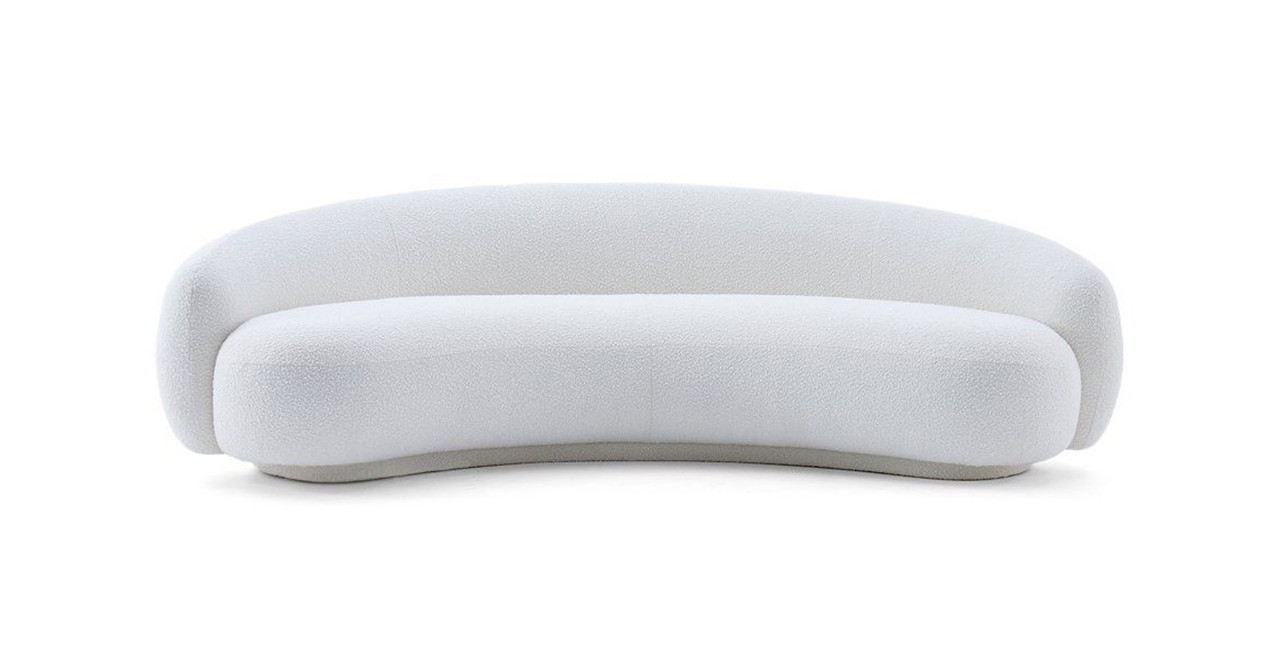 Image of Savelle Modern Curved Sofa