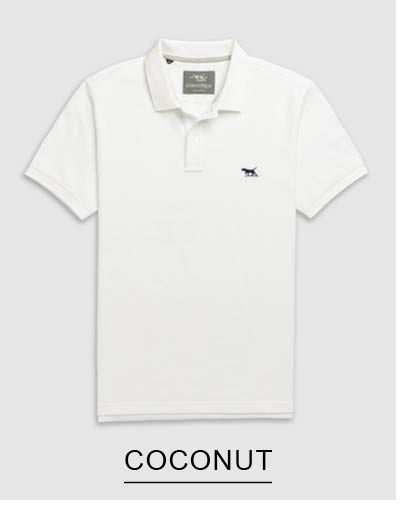 Shop Gunn Polo, Coconut online and instore at Rodd & Gunn