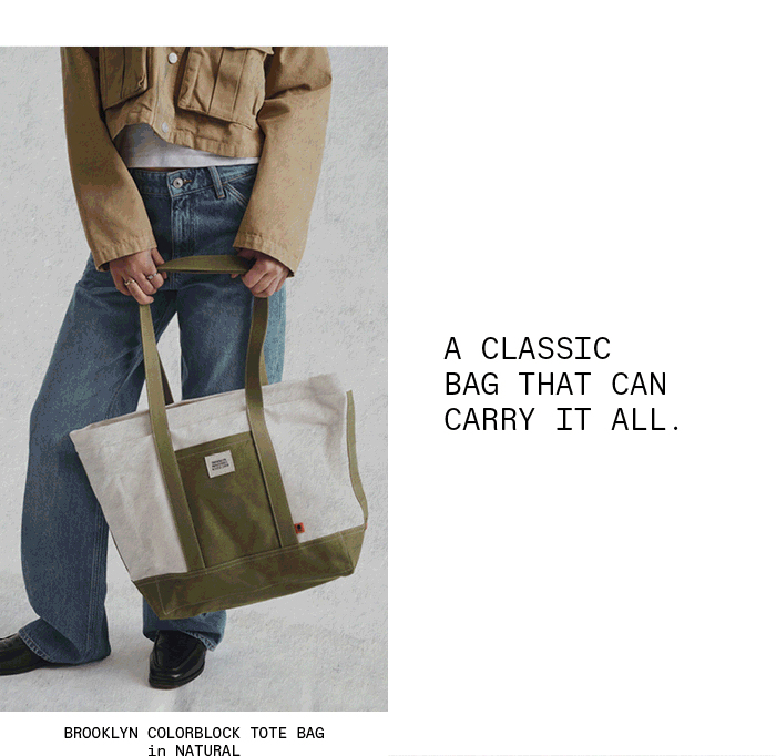 A classic bag that can carry it all.