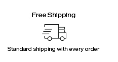 Free Shipping: Standard shipping with every order