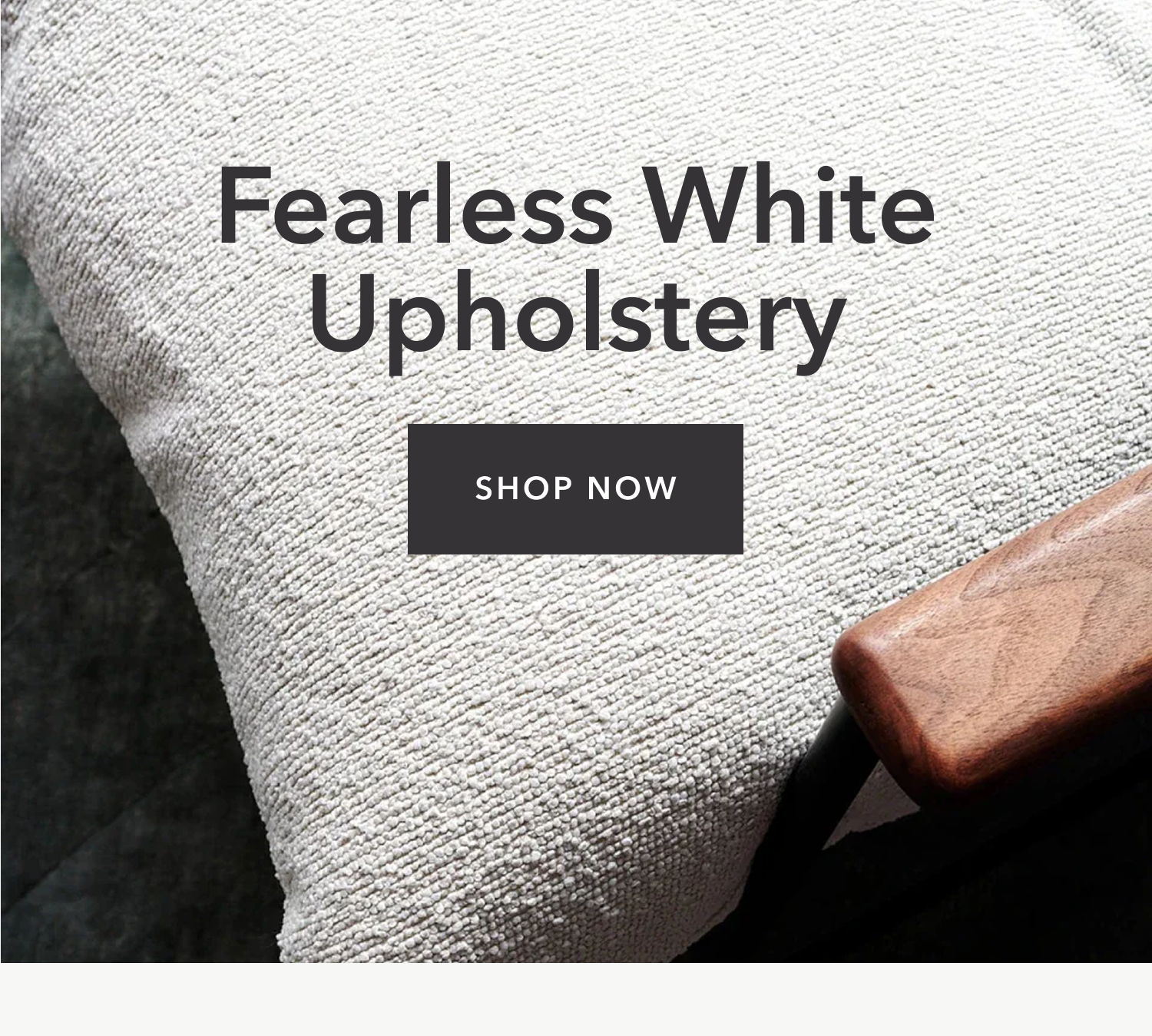 Fearless White Upholstery
