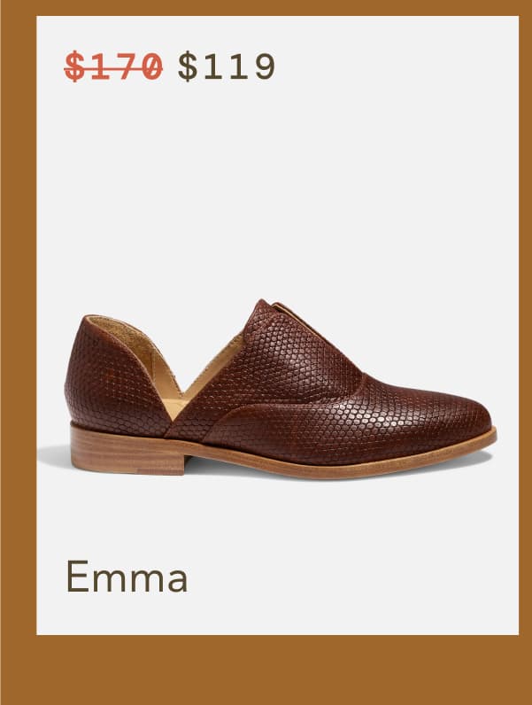 Shop Emma in Cider Snake