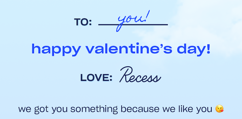 shop all Recess