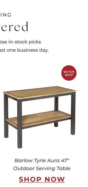 Aura Serving Table