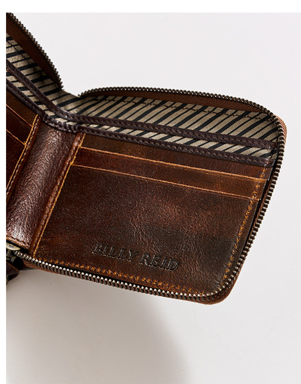 Leather Zip Wallter